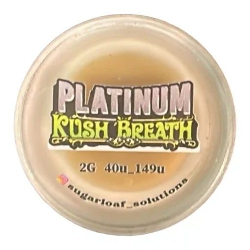 Platinum Kush Breath | 2g Live Rosin | Sugarloaf Solutions