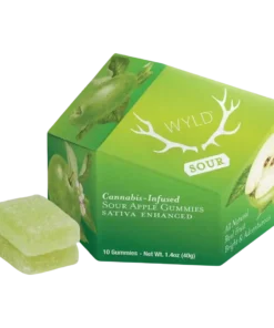 Wyld Gummies | Sour Apple | Sativa
