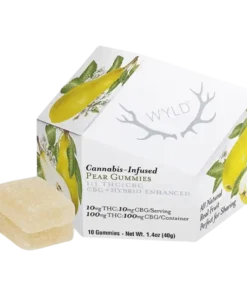 Wyld Gummies | THC:CBG | Pear | Hybrid