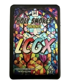 Holy Smokes Premium Water Hash + Live Resin Infused Prerolls | LCGX | 5 Pack