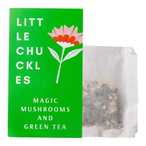 Magic Mushroom Microdose Tea | .3G Per Tea Bag | Moroccan Mint | 10 Pack