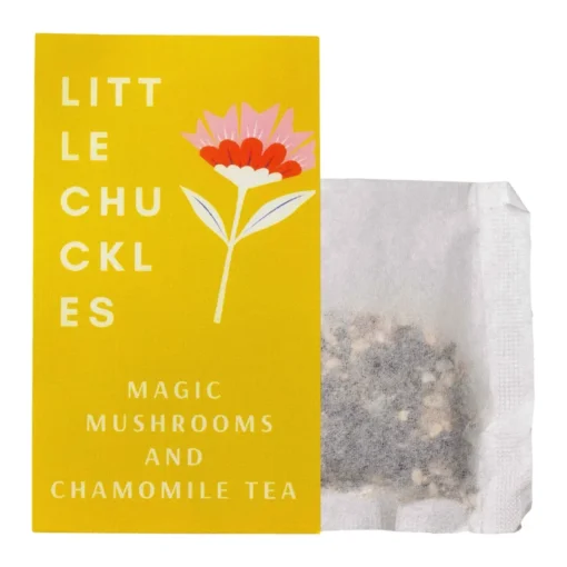 Magic Mushroom Microdose Tea | .3G Per Tea Bag | Hibiscus | 10 Pack