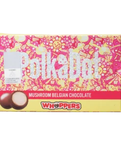 PRODUCT DETAILS Experience the extraordinary with Polkadot's Belgian Chocolate Bar, infused with 4 grams of premium Psilocybin Mushrooms. Each bar contains 15 rich, velvety pieces, blending luxurious Belgian chocolate with a unique and enchanting journey. **Serving Suggestions:**- **Microdose:** 1-3 pieces. Stimulate the mind.- **Therapeutic:** 4-9 pieces. Mindful and elevated.- **God Mode:** 10-15 pieces. Walls might melt. Elevate your chocolate experience with Polkadot.