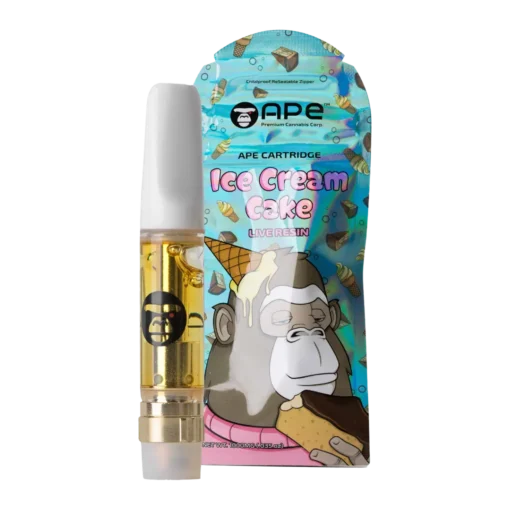 1G Live Resin Cartridge | Ice Cream Cake | Indica