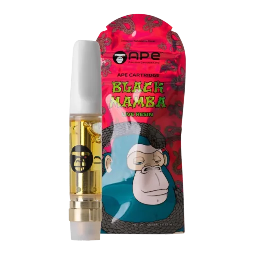 1G Live Resin Cartridge | Black Mamba | Indica