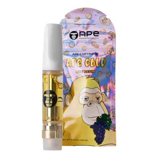 1G Live Resin Cartridge | Ape Gold | Sativa