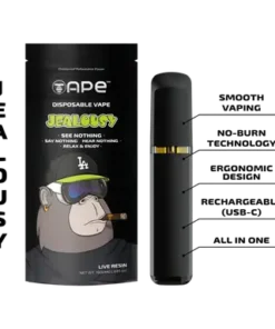 1G Live Resin Disposable | Jealousy | Indica (THC 86%)