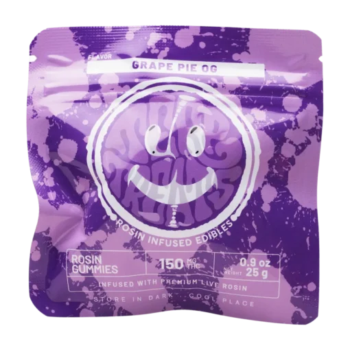 Feel Good LA | Rosin Infused Gummies | Grape Pie Og