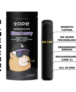 1G Live Resin Disposable | Blueberry | Indica