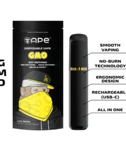 1G Live Resin Disposable | GMO | Hybrid (THC 84%)