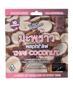 Dee Thai | Solventless Rosin Infused Gummies | Coconut