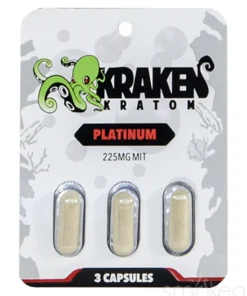 Kraken Kratom Platinum Capsules (3-Pack)