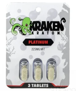 Kraken Kratom Platinum Chewable Tablets (3-Pack)