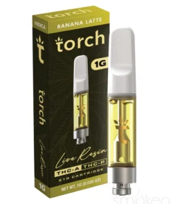 Torch 1g THCA Live Resin Blend Cartridge - Banana Latte