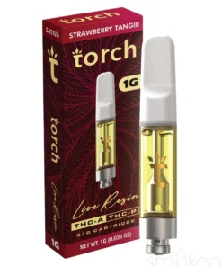 Torch 1g THCA Live Resin Blend Cartridge - Strawberry Tangie