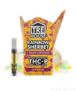 TRĒ House 1g THCP Blend Cartridge - Rainbow Sherbet