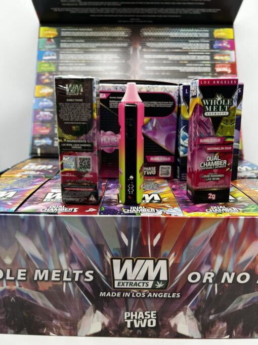 WHOLE MELT EXTRACTS PHASE TWO, whole melt extracts dual chamber, whole melt disposable, whole melts 2g, whole melts disposables, whole melt extracts disposable